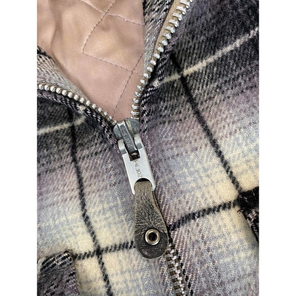 Weather Wise All Virgin Wool Men's Medium M Checkered Hunting Jacket - Picture 4 of 8